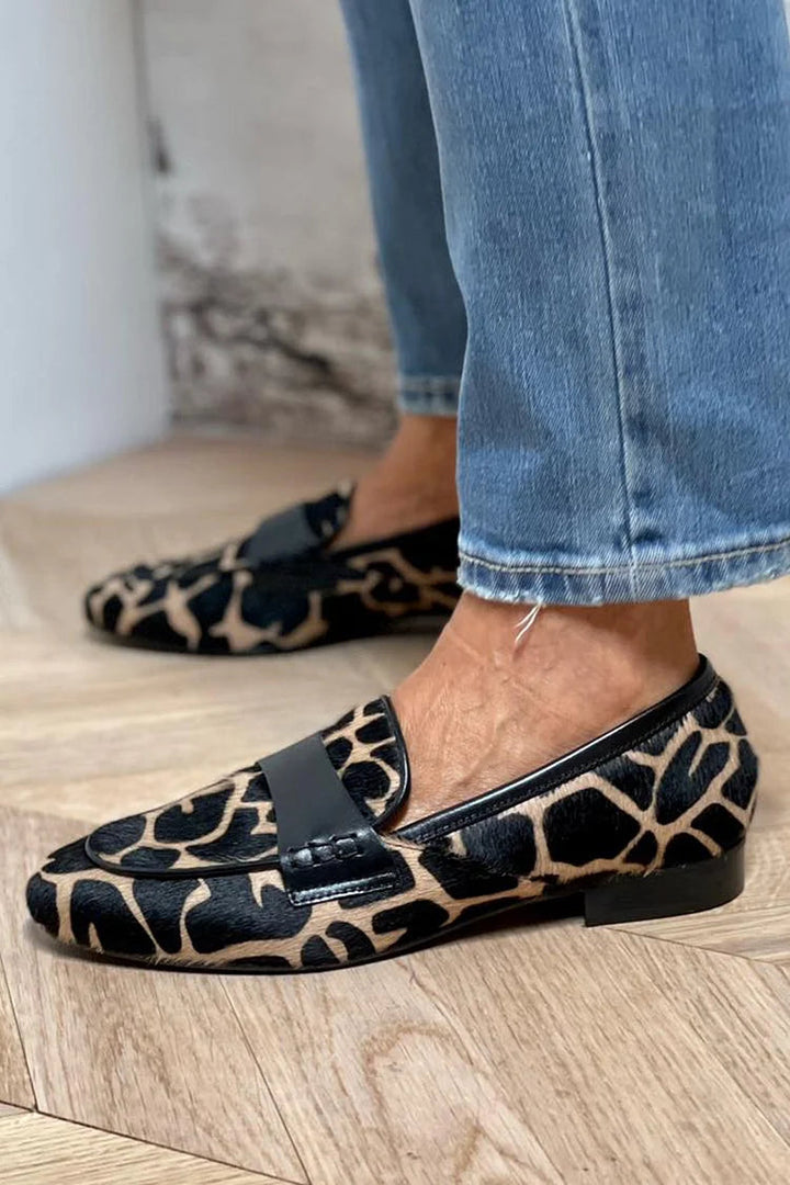 Lucia – Wild Pattern Loafers