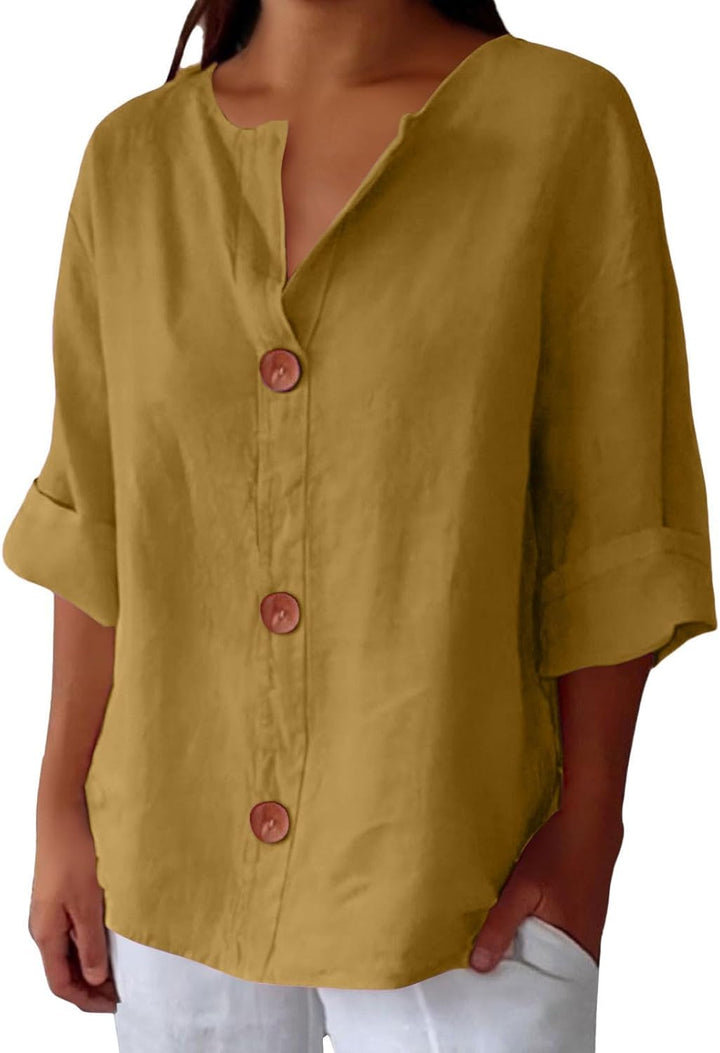 Sarah | Casual Textured Blouse