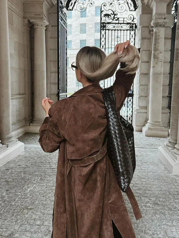 Ayah™ – Elegant Trench Coat for Timeless Sophistication