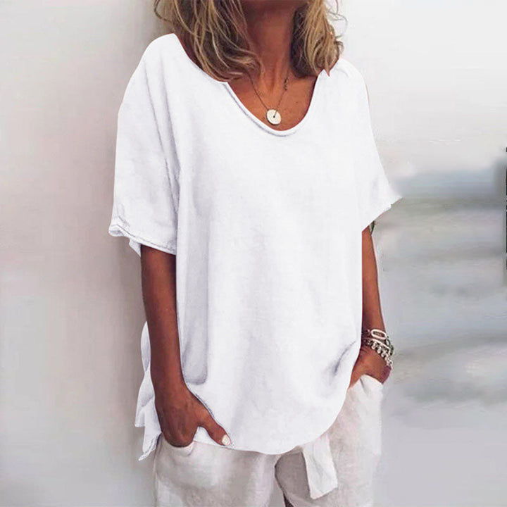 Romina – Comfortable Relaxed Loose Fit Shirt